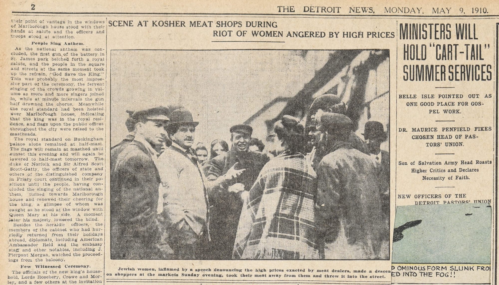 Everyday Life on Hastings Street: 1910 Kosher Meat Riot